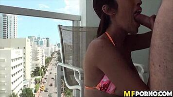 Banging Hot Latina Crystal Lopez Hard with Friends in Group Action