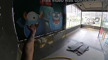 INSANE HOSPITAL HALLOWEEN behind scenes uncut nerd emo milf action