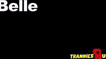 asian shemale teen strokes solo with tiny tits tease