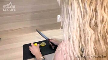 Bella Mur Holes Stuffed by Monster Cock!