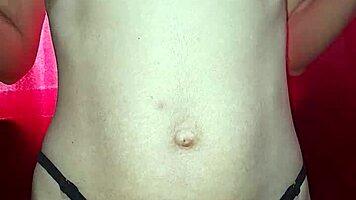 Petite Teen Amateur Rubs Tiny Natural Tits Masturbating