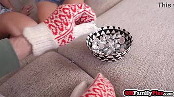 Amber Stark Aria Valencia Practice Step Family Scenes!