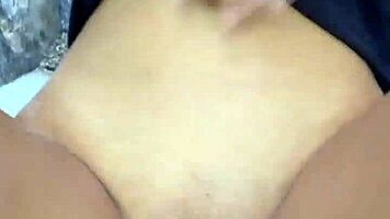 risky public pov has 18yo riding rough with natural tits