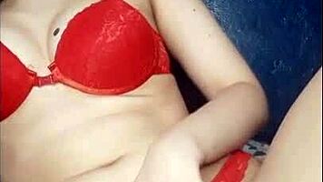 hot brunette bends over for rough anal assfucking pounding