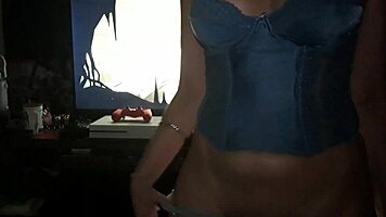 hot brunette bends over for rough anal assfucking pounding