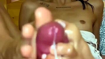 Check out this tiny latina's perfect feet after my epic footjob cumshot! 😍👣