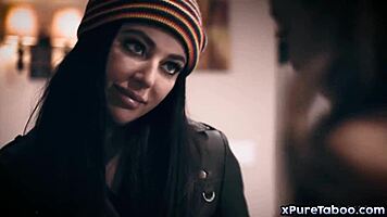 i betrayed my girlfriend by inviting stepdad dick chibbles for a wild threesome blowjob