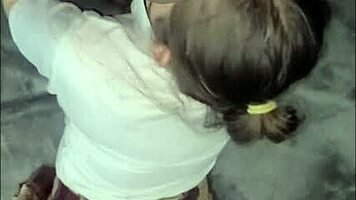 Horny Schoolgirl Caught Porn-Fapping Begs for Hard Pounding