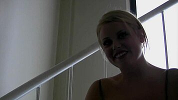 Codi carmichael rides boss's thick dick across desk