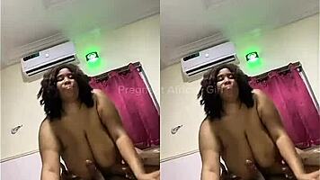 new lactating mommy with huge milky natural tits craves monster cock deep inside