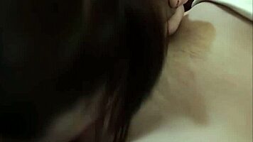 gothic babe vicci valencorte strips sucks cock for facial