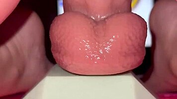 TINY REDHEAD Rides HUGE Fence Post COCK To Juicy Orgasm!