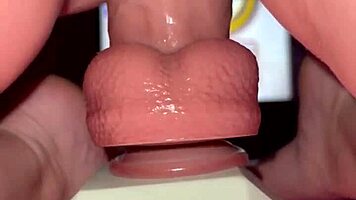 TINY REDHEAD Rides HUGE Fence Post COCK To Juicy Orgasm!