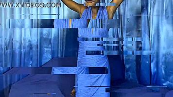 hey check abena's sexy slim body erotic dance before assbanging