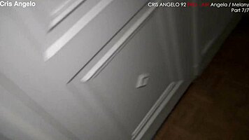 Angela Melany Share Cris Angelo Cock Threesome After Work