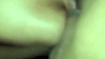 passionate kisses lead to standing fuck with cute skinny wife