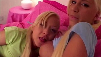 lil lexy and her lesbian girlfriend finger wet pussies hard