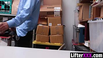 Penelope Reed Caught Stealing, Now Bent Over for Hard Office Fuck