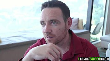 Kate Bloom moans as mature cock slams tight pussy doggystyle deep!