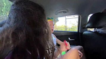 four foresters thrust cocks deep into lonely widow's pussy and ass