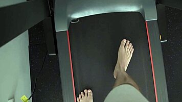 Hot Asian Gym Chick Cheats on Boyfriend with Intense Workout Fuck