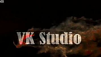 lana's monster cock anal leads to gaping orgasm