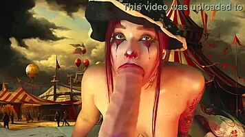 harley quinn stretches her ass cheeks on giant dildo scars explained