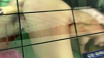 Bound brunette teen squirts endlessly on sybian machine!