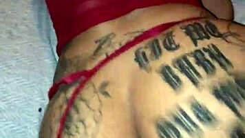 Morena chokes on massive cock deepthroat thrill