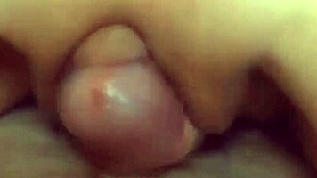 Wet Pussy Teases Pulsing Cock Dripping Milk