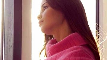 hey watch this small teen rub her tight pussy solo