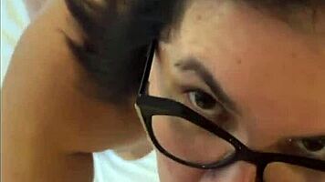 brazilian bbw milf spreads her big pussy to help eager student lose virginity one on one