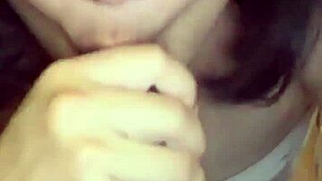 Her intense cock sucking makes my body tremble with lust