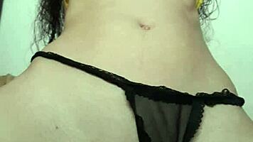 horny halloween teen exhibits shaved pussy and petite curves