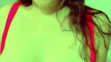 Virgin Brunette Tries Sex Machine Pounding Her Tight Pussy First Time