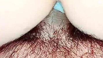 perverse neighbor's ass filled with hot cum after wild anal pounding