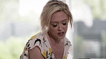 Wife Catches Hubby Deep in Landlady's Tight Anal Assfucking with Big Cock Thrusts