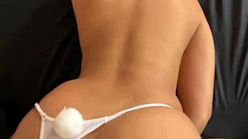 18yo small tits blonde latina rides big cock pov rimjob doggy cumshot