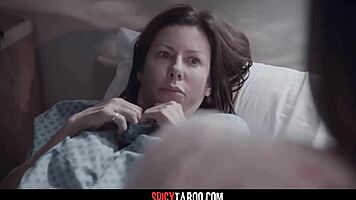 busty milf and cute teen get railed hard by horny doctor in hospital