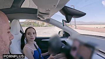 driving instructor pounds desperate whore fucktoy