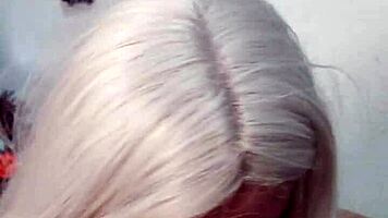 blonde witch deepthroats huge cock intense brazilian blowjob