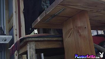 oh wow i just cant believe how massive jazlyn ray's natural tits look outdoors...