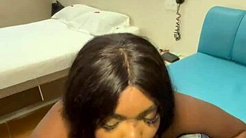 colombian babe orders delivery pays with hot anal creampie from huge cock