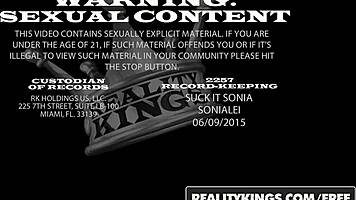 two bikini babes adrian maya and alex mae ride cocks hard in vip bedroom reality party