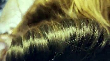 Hot babe's sloppy deepthroat massage on thick cock in 4k close-up