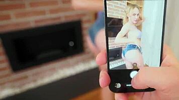 blonde tiktok babe swallows dick clean after rough doggystyle
