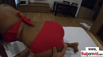 Petite thai teen craves big white cock adventure