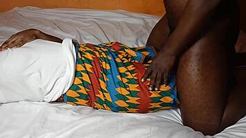 African Teacher and Student Dive into Passionate Quickie
