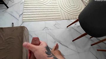 step mommy bends over offers tight ass for hardcore pounding while daddy away