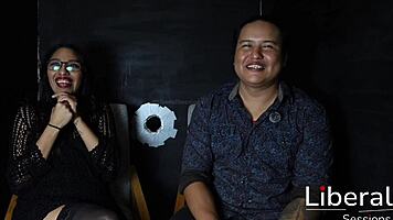 Hotwife sucks stranger cock gloryhole cuckold help